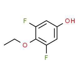 ChemSpider 2D Image | 4-Ethoxy-3,5-difluorophenol | C8H8F2O2
