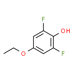 ChemSpider 2D Image | 4-Ethoxy-2,6-difluorophenol | C8H8F2O2