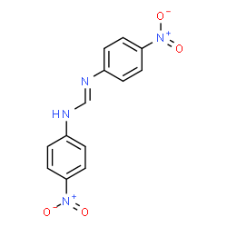 ChemSpider 2D Image | N,N'-Bis(4-nitrophenyl)imidoformamide | C13H10N4O4