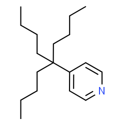 ChemSpider 2D Image | 4-(5-Butyl-5-nonanyl)pyridine | C18H31N