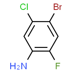 ChemSpider 2D Image | MFCD09878173 | C6H4BrClFN