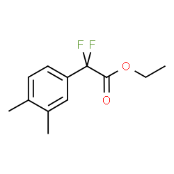 ChemSpider 2D Image | Ethyl (3,4-dimethylphenyl)(difluoro)acetate | C12H14F2O2