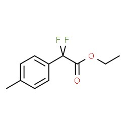 ChemSpider 2D Image | Ethyl difluoro(4-methylphenyl)acetate | C11H12F2O2