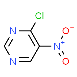ChemSpider 2D Image | 4-Chloro-5-nitropyrimidine | C4H2ClN3O2