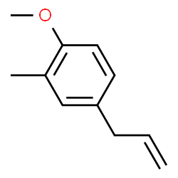 ChemSpider 2D Image | 4-Allyl-1-methoxy-2-methylbenzene | C11H14O