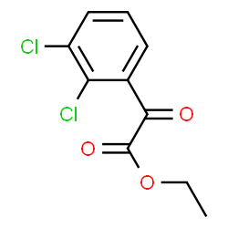 ChemSpider 2D Image | Ethyl 2,3-dichlorobenzoylformate | C10H8Cl2O3