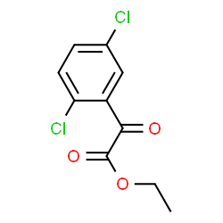 ChemSpider 2D Image | Ethyl 2,5-dichlorobenzoylformate | C10H8Cl2O3