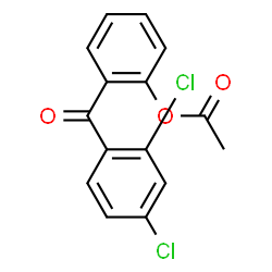 ChemSpider 2D Image | 2-(2,4-Dichlorobenzoyl)phenyl acetate | C15H10Cl2O3