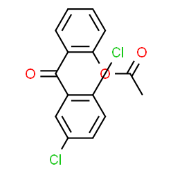 ChemSpider 2D Image | 2-(2,5-Dichlorobenzoyl)phenyl acetate | C15H10Cl2O3