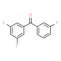 ChemSpider 2D Image | (3,5-Difluorophenyl)(3-fluorophenyl)methanone | C13H7F3O