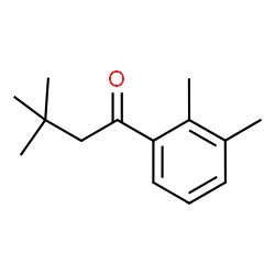 ChemSpider 2D Image | 1-(2,3-Dimethylphenyl)-3,3-dimethyl-1-butanone | C14H20O