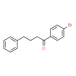 ChemSpider 2D Image | 1-(4-Bromophenyl)-4-phenyl-1-butanone | C16H15BrO