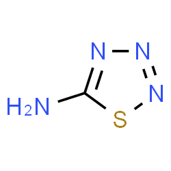ChemSpider 2D Image | 1,2,3,4-Thiatriazol-5-amine | CH2N4S