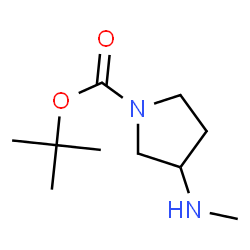 ChemSpider 2D Image | 1-Boc-3-Methylaminopyrrolidine | C10H20N2O2