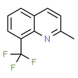 ChemSpider 2D Image | 2-Methyl-8-(trifluoromethyl)quinoline | C11H8F3N