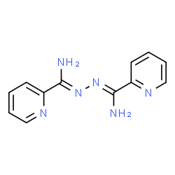 ChemSpider 2D Image | N'-[(Z)-Imino(2-pyridinyl)methyl]-2-pyridinecarboximidohydrazide | C12H12N6
