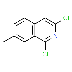 ChemSpider 2D Image | 1,3-Dichloro-7-methylisoquinoline | C10H7Cl2N