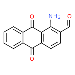 ChemSpider 2D Image | 1-Aminoanthraquinone-2-carboxaldehyde | C15H9NO3