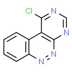 ChemSpider 2D Image | 1-Chloropyrimido[4,5-c]cinnoline | C10H5ClN4