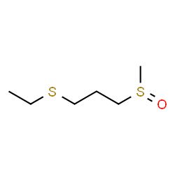 ChemSpider 2D Image | 1-(Ethylsulfanyl)-3-(methylsulfinyl)propane | C6H14OS2