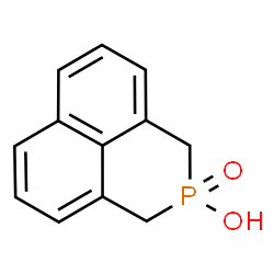ChemSpider 2D Image | 2,3-Dihydro-1H-benzo[de]isophosphinolin-2-ol 2-oxide | C12H11O2P
