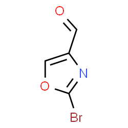 ChemSpider 2D Image | 2-Bromooxazole-4-carbaldehyde | C4H2BrNO2
