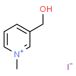 ChemSpider 2D Image | 3-(Hydroxymethyl)-1-methylpyridinium iodide | C7H10INO
