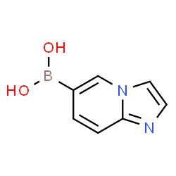 ChemSpider 2D Image | Imidazo[1,2-a]pyridine-6-boronic acid | C7H7BN2O2