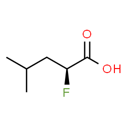 ChemSpider 2D Image | (S)-2-Fluoro-4-methylpentanoic acid | C6H11FO2