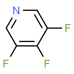 ChemSpider 2D Image | 3,4,5-Trifluoropyridine | C5H2F3N