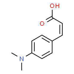 ChemSpider 2D Image | (2Z)-3-[4-(Dimethylamino)phenyl]acrylic acid | C11H13NO2