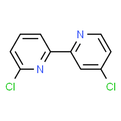 ChemSpider 2D Image | 4,6'-Dichloro-2,2'-bipyridine | C10H6Cl2N2