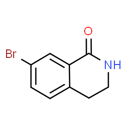 ChemSpider 2D Image | 7-Bromo-3,4-dihydro-1(2H)-isoquinolinone | C9H8BrNO