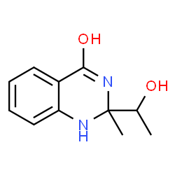 ChemSpider 2D Image | 2-quinazolinemethanol, 1,2-dihydro-4-hydroxy-alpha,2-dimethyl- | C11H14N2O2