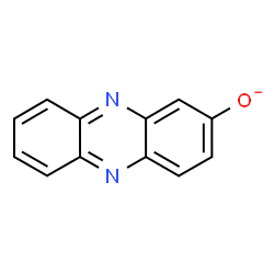 ChemSpider 2D Image | 2-Phenazinolate | C12H7N2O