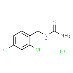 ChemSpider 2D Image | (2,4-dichlorophenyl)methylthiourea hydrochloride | C8H9Cl3N2S