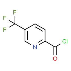ChemSpider 2D Image | 5-(Trifluoromethyl)-2-pyridinecarbonyl chloride | C7H3ClF3NO