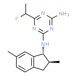 ChemSpider 2D Image | indaziflam | C16H20FN5