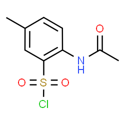 ChemSpider 2D Image | 2-Acetamido-5-methylbenzenesulfonyl chloride | C9H10ClNO3S