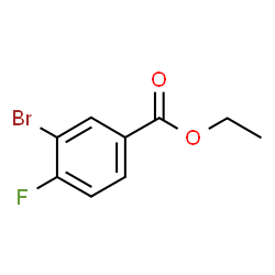 ChemSpider 2D Image | Ethyl 3-bromo-4-fluorobenzoate | C9H8BrFO2