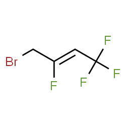 ChemSpider 2D Image | (2Z)-4-Bromo-1,1,1,3-tetrafluoro-2-butene | C4H3BrF4