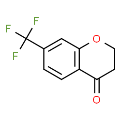 ChemSpider 2D Image | 7-(Trifluoromethyl)chroman-4-one | C10H7F3O2
