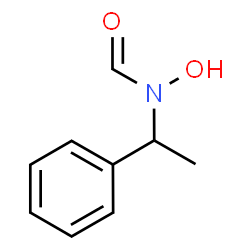 ChemSpider 2D Image | N-Hydroxy-N-(1-phenylethyl)formamid | C9H11NO2