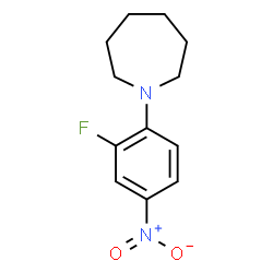 ChemSpider 2D Image | 1-(2-Fluoro-4-nitrophenyl)azepane | C12H15FN2O2