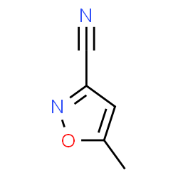 ChemSpider 2D Image | 5-Methylisoxazole-3-carbonitrile | C5H4N2O