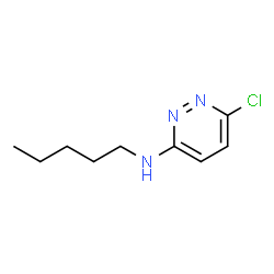 ChemSpider 2D Image | 3-Chloro-6-pentylaminopyridazine | C9H14ClN3
