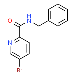 ChemSpider 2D Image | N-Benzyl-5-bromopicolinamide | C13H11BrN2O