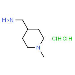 ChemSpider 2D Image | (1-methylpiperidin-4-yl)methanamine dihydrochloride | C7H18Cl2N2