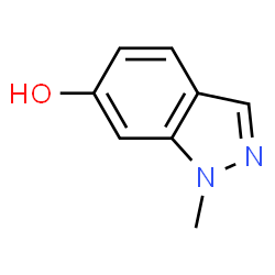 ChemSpider 2D Image | 1-Methyl-1H-indazol-6-ol | C8H8N2O