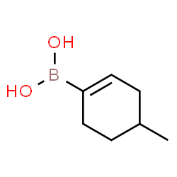 ChemSpider 2D Image | 4-Methyl-1-cyclohexen-1-ylboronic acid | C7H13BO2